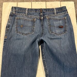 Ariat Men's FR M3 Jeans 40x34 Blue Loose Straight Fire Resistant Work Jeans